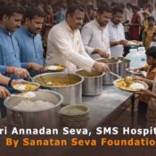 Navratri Annadan Seva, SMS Hospital Jaipur By Sanatan Seva Foundation